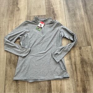 NWT The North Face Pullover Performance Training XL Motivation 1/4 Zip Grey